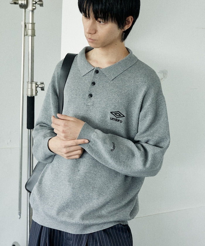 UMBRO / KNIT POLO SWEATER 針織長袖 POLO衫