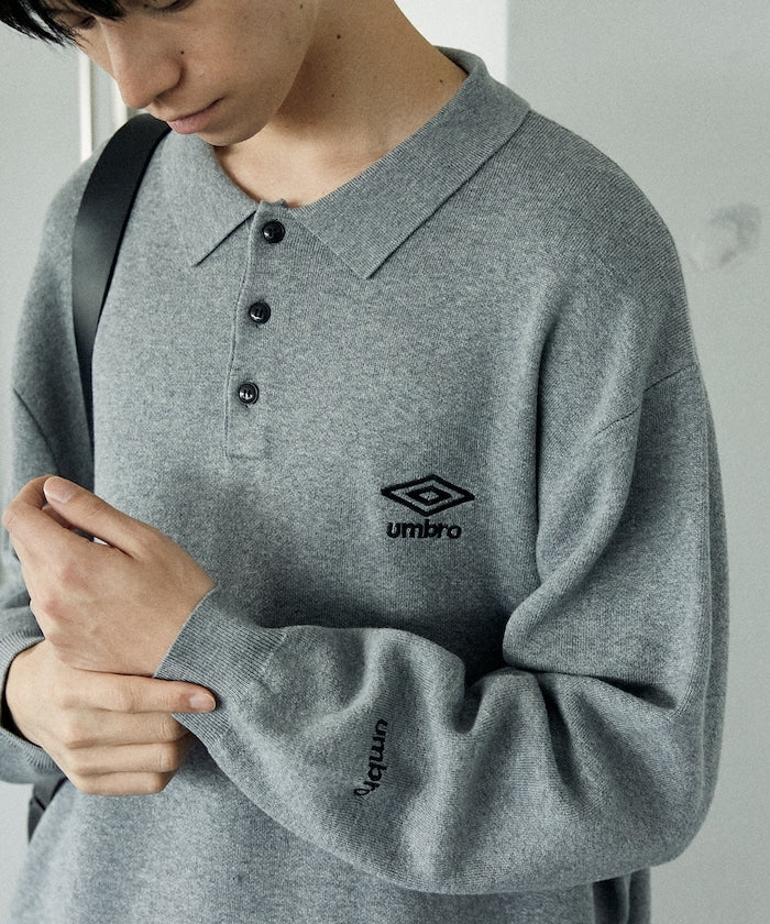 UMBRO / KNIT POLO SWEATER 針織長袖 POLO衫