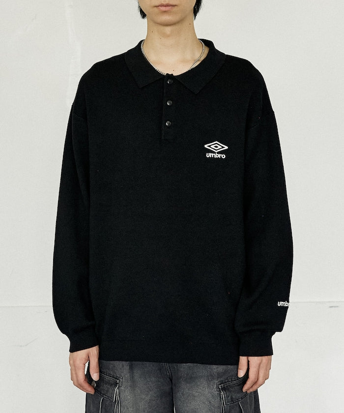 UMBRO / KNIT POLO SWEATER 針織長袖 POLO衫