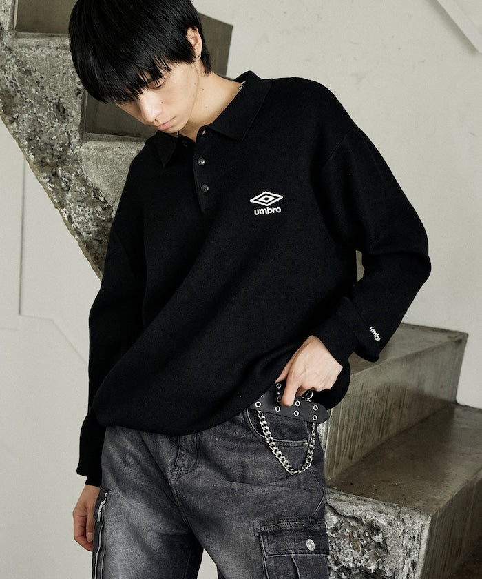 UMBRO / KNIT POLO SWEATER 針織長袖 POLO衫