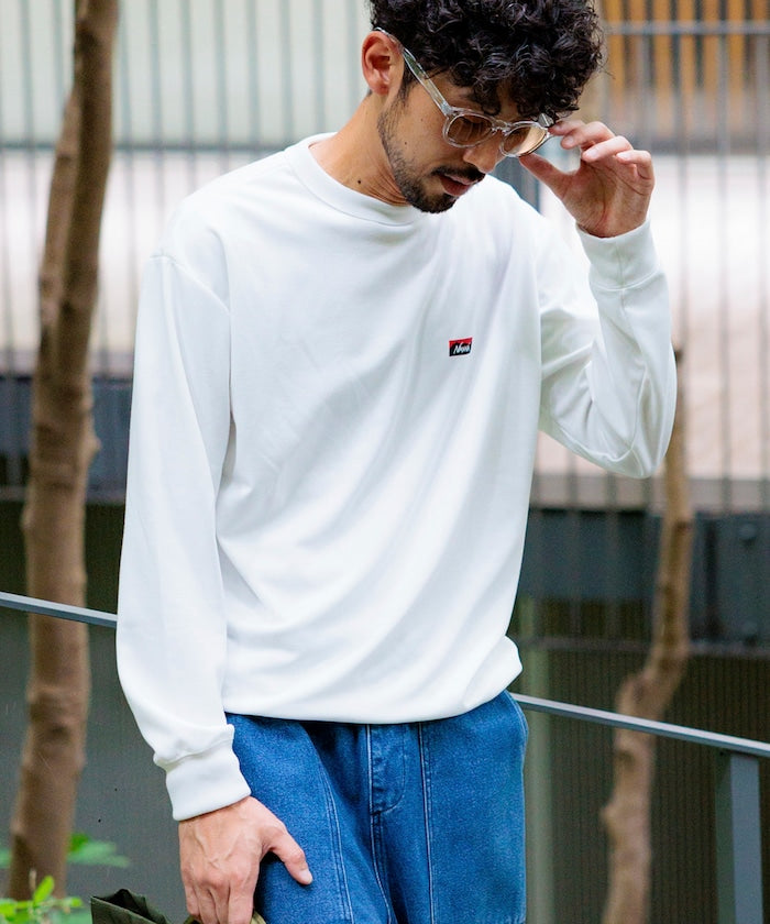 NANGA × FREAK’S STORE / 別注 neo-PRO 機能抽繩長袖T恤 *9月下旬出貨