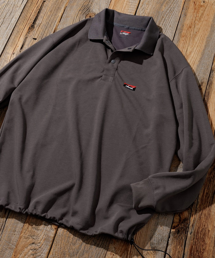 NANGA × FREAK’S STORE / 別注 neo-PRO 抗熱吸濕長袖 POLO 衫