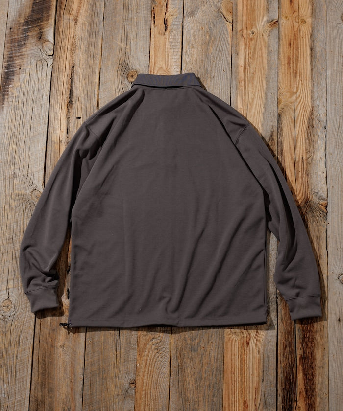 NANGA × FREAK’S STORE / 別注 neo-PRO 抗熱吸濕長袖 POLO 衫