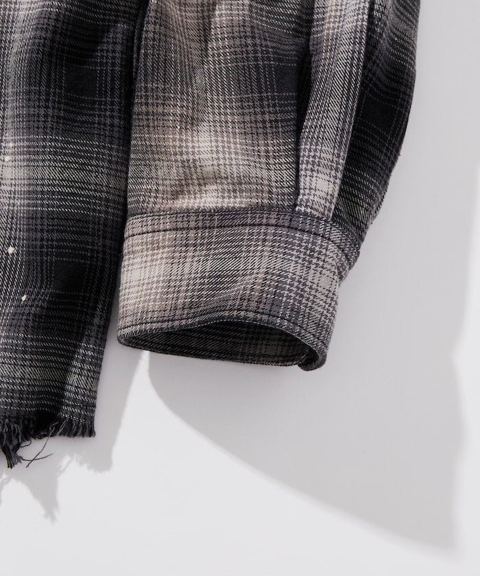 FREAK’S STORE / 仿舊格紋襯衫