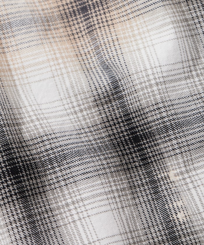 FREAK’S STORE / 仿舊格紋襯衫