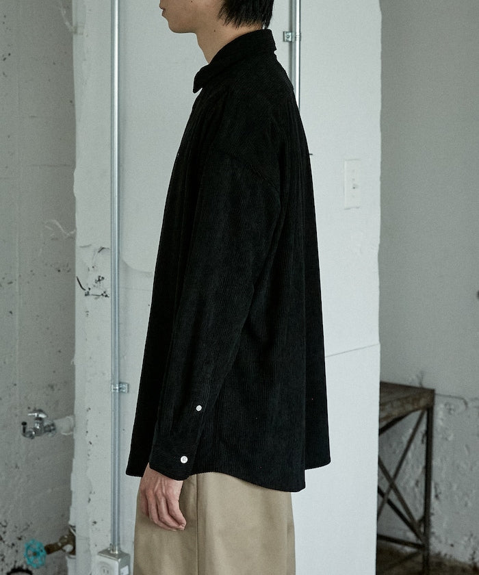 U.S. POLO ASSN. / 刺繡 寬版 燈芯絨 襯衫