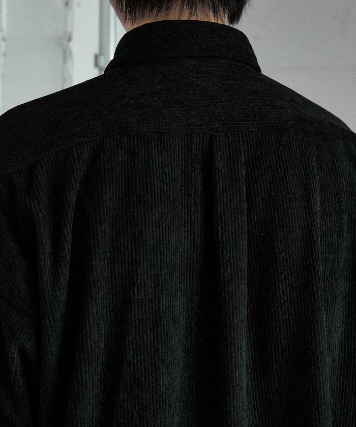 U.S. POLO ASSN. / 刺繡 寬版 燈芯絨 襯衫