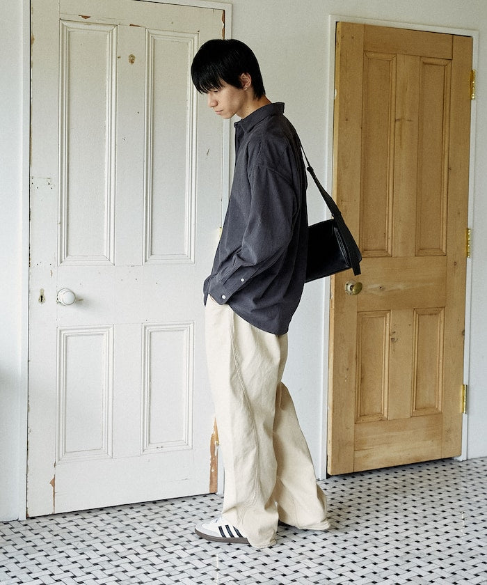 U.S. POLO ASSN. / 刺繡 寬版 燈芯絨 襯衫