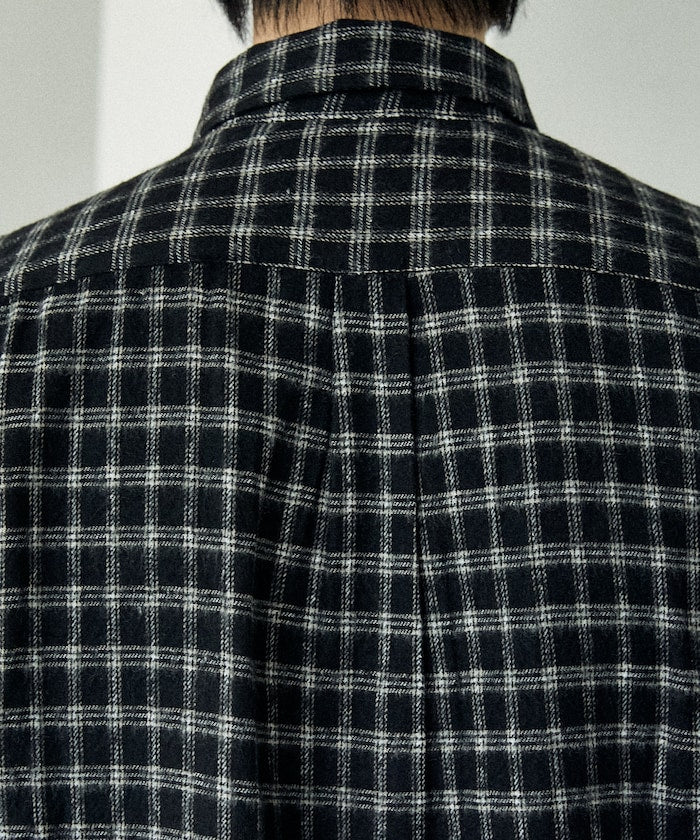 U.S. POLO ASSN. / 柔絨格紋襯衫