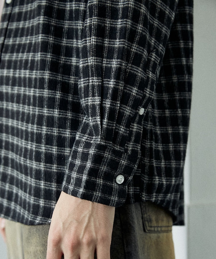 U.S. POLO ASSN. / 柔絨格紋襯衫