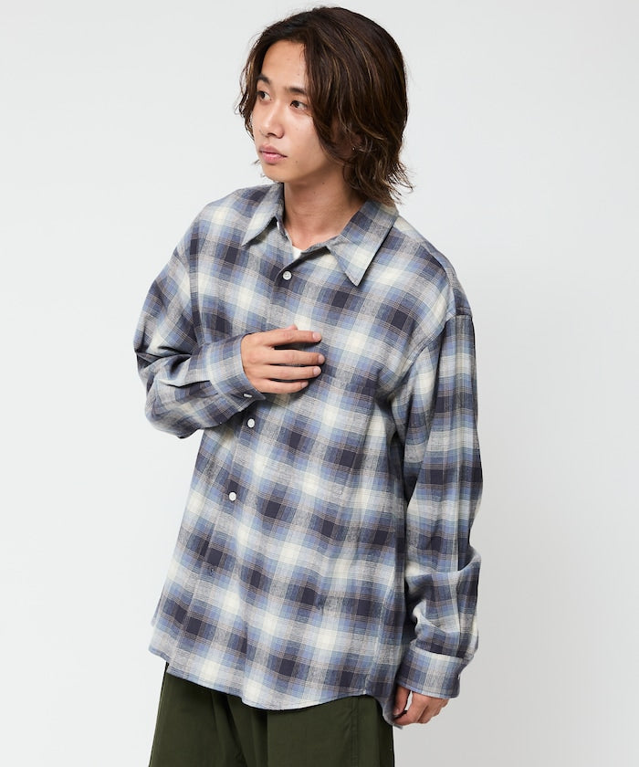 FREAK’S STORE / 柔棉格紋襯衫