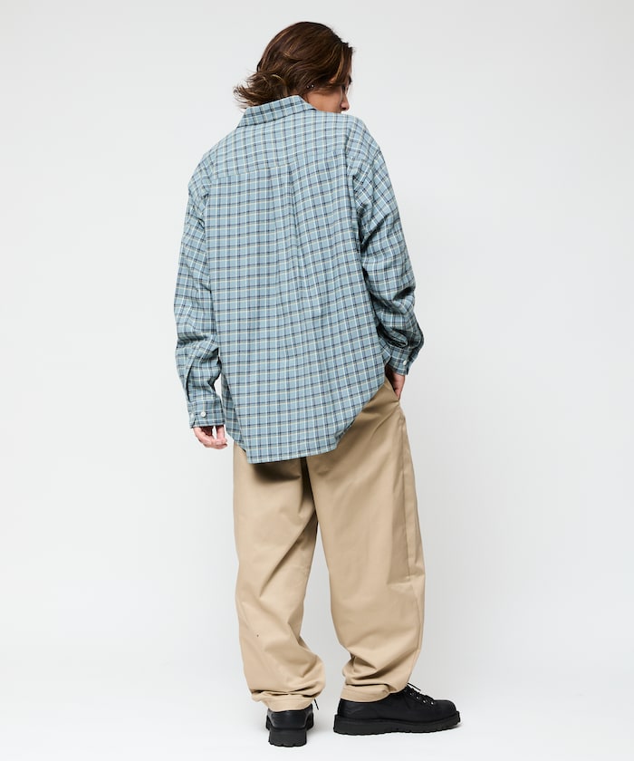 FREAK’S STORE / 柔棉格紋襯衫