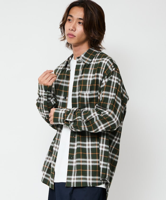 FREAK’S STORE / 柔棉格紋襯衫