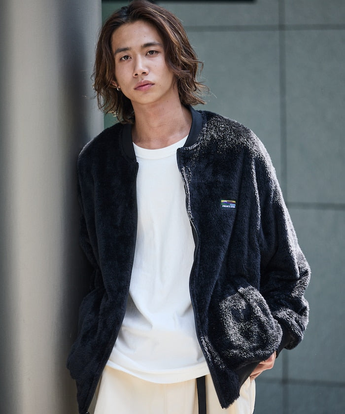 FREAK’S STORE / 尼龍×羊羔絨雙面穿 MA-1 飛行外套