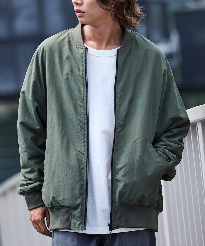 FREAK’S STORE / 尼龍×羊羔絨雙面穿 MA-1 飛行外套