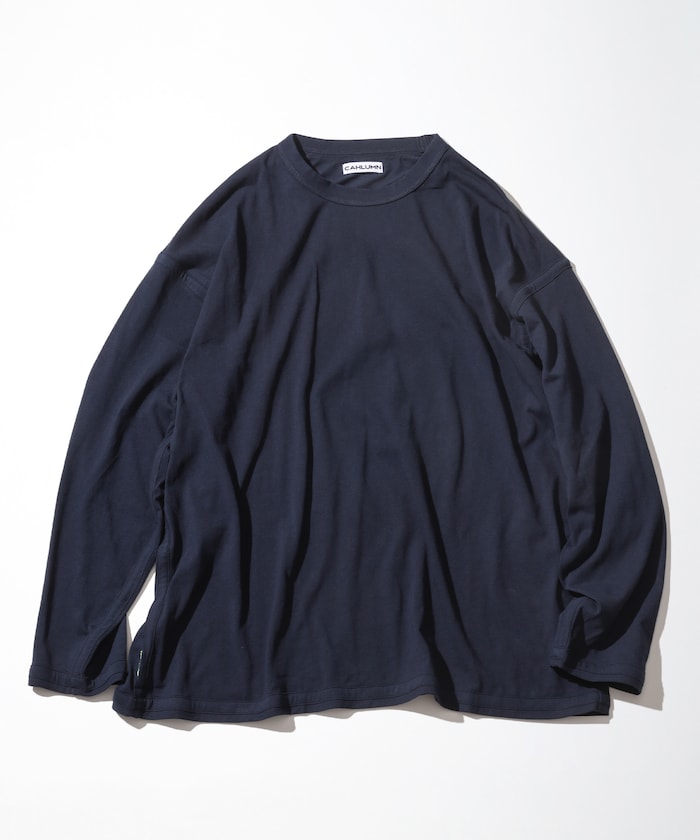 CAHLUMN 2-Pack Reversible Long Sleeve Tee / 兩面穿 兩件組 厚磅長袖T恤