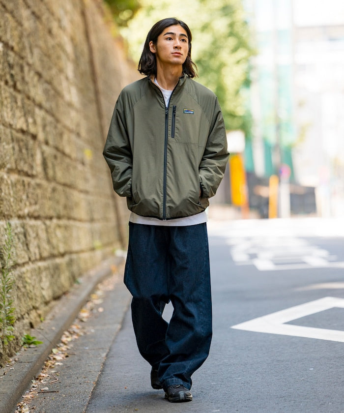 FREAK’S STORE / 寬鬆剪裁 尼龍 × 羊羔絨 雙面穿外套