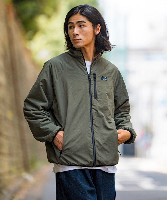 FREAK’S STORE / 寬鬆剪裁 尼龍 × 羊羔絨 雙面穿外套