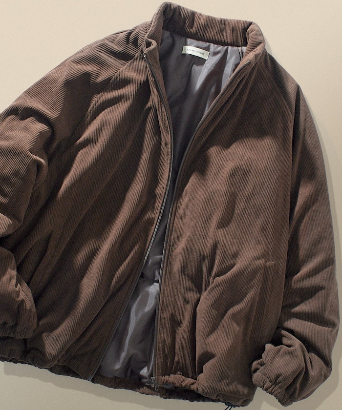 FREAK’S STORE / 燈芯絨中綿立領外套