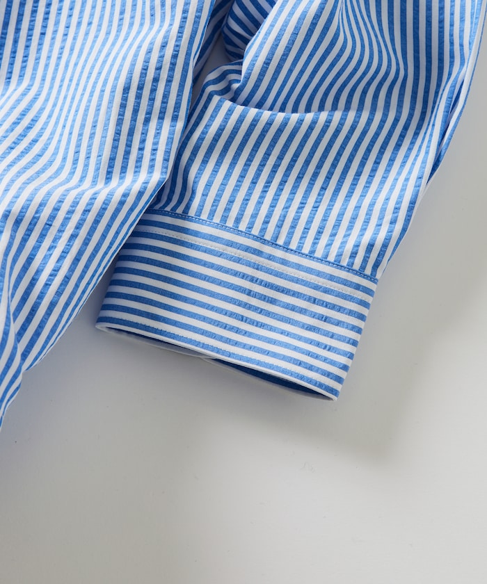 FREAK’S STORE / 下擺抽繩長袖襯衫