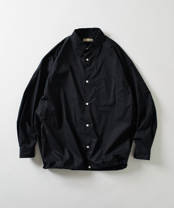 FREAK’S STORE / 下擺抽繩長袖襯衫