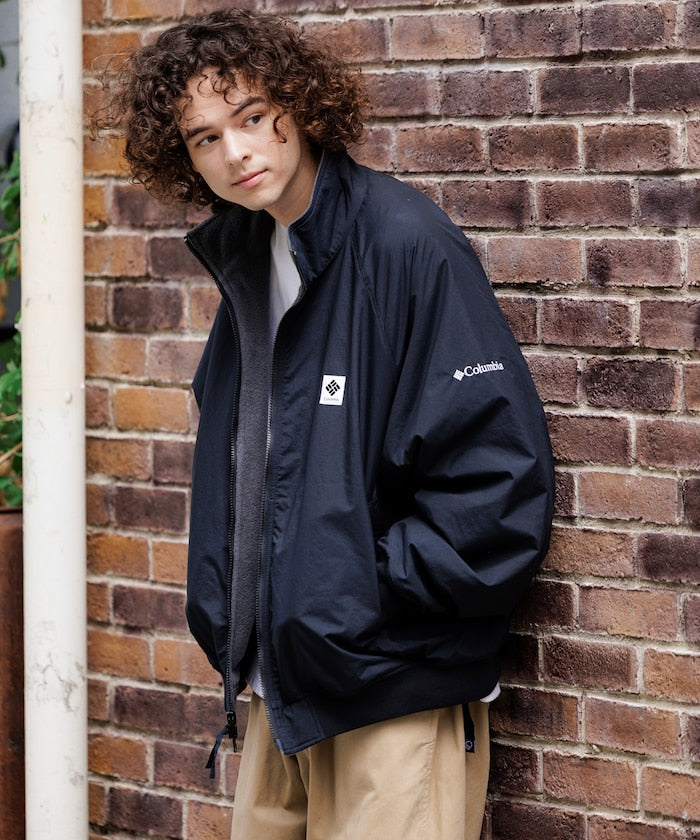 COLUMBIA X FREAK’S STORE / 雙面穿 立領羊羔絨 外套