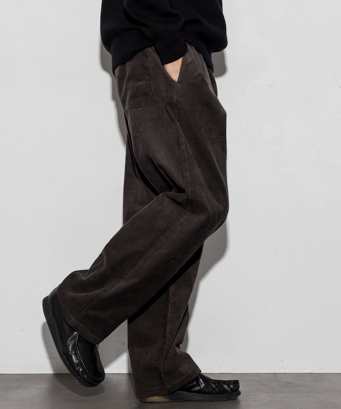 RED KAP / 別注 SMU WIDE CORDUROY CHEF PANTS 寬鬆 燈芯絨 長褲 *9月下旬