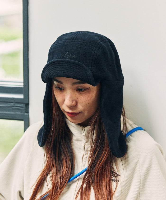 NANGA X FREAK’S STORE 別注 POLARTEC EAR FLAP CAP / 耳罩機能帽