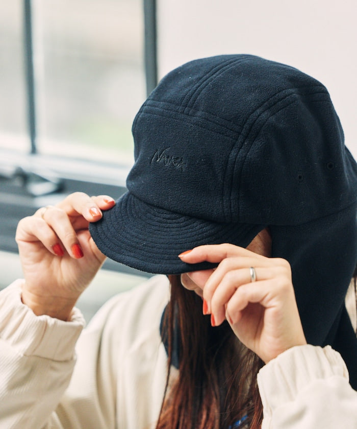 NANGA X FREAK’S STORE 別注 POLARTEC EAR FLAP CAP / 耳罩機能帽