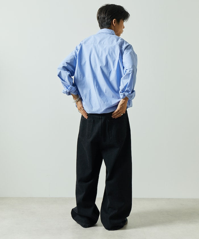 FREAK’S STORE / 下擺抽繩長袖襯衫