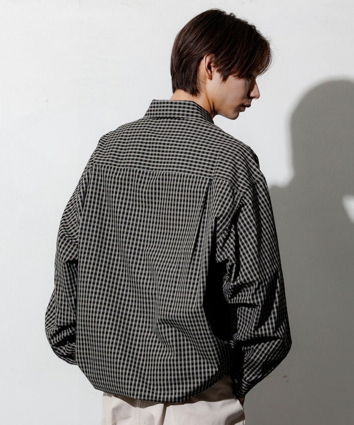 FREAK’S STORE / 下擺抽繩長袖襯衫