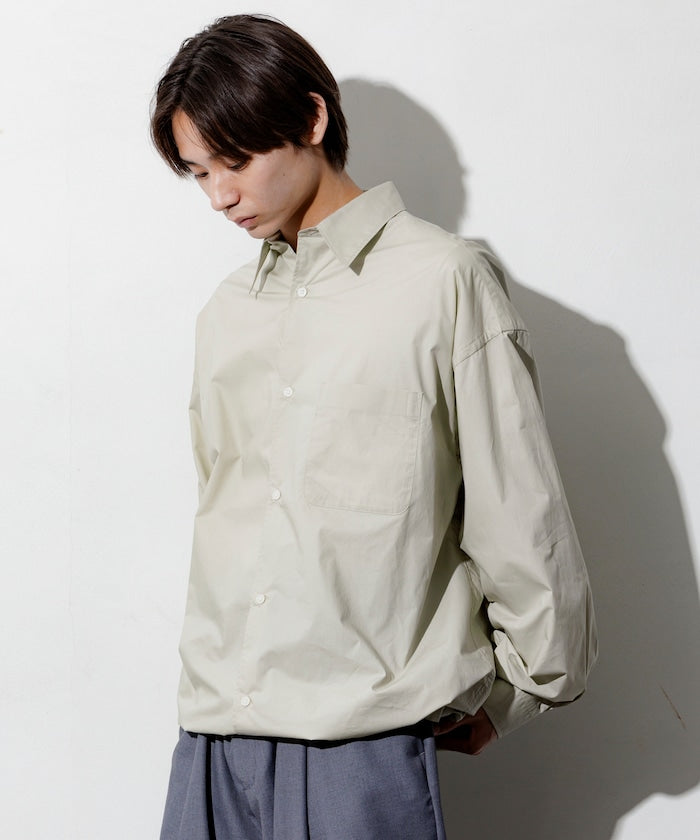 FREAK’S STORE / 下擺抽繩長袖襯衫