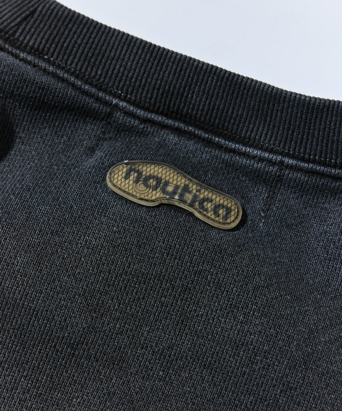 NAUTICA X REEBOK / 重磅 弧形標誌 刷色 圓領衫