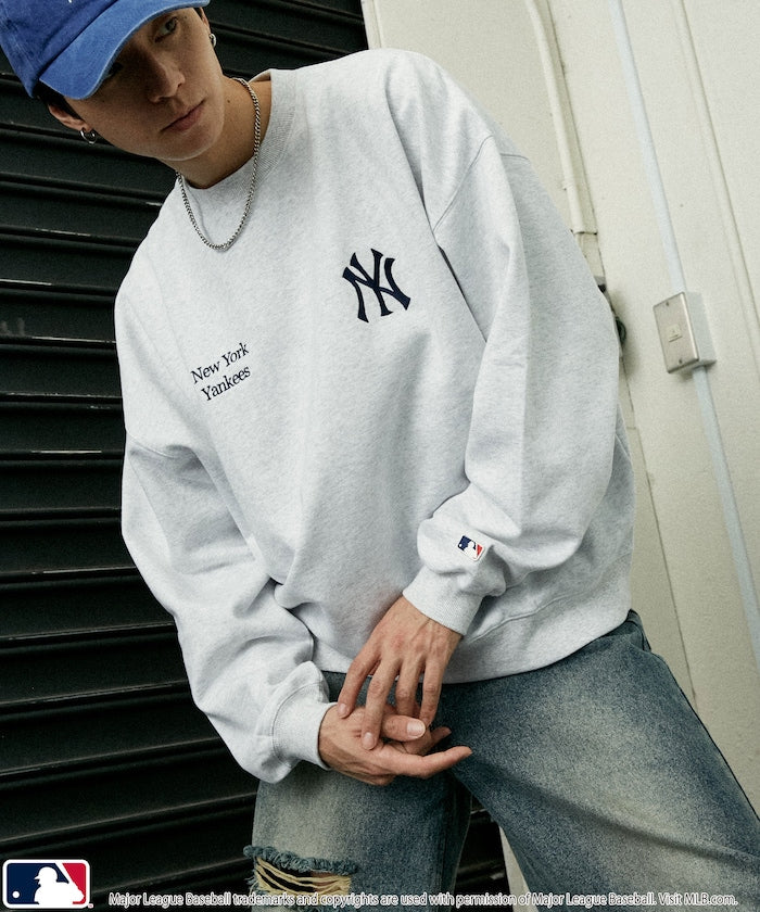 MLB X FREAK’S STORE / 刺繡圓領衫