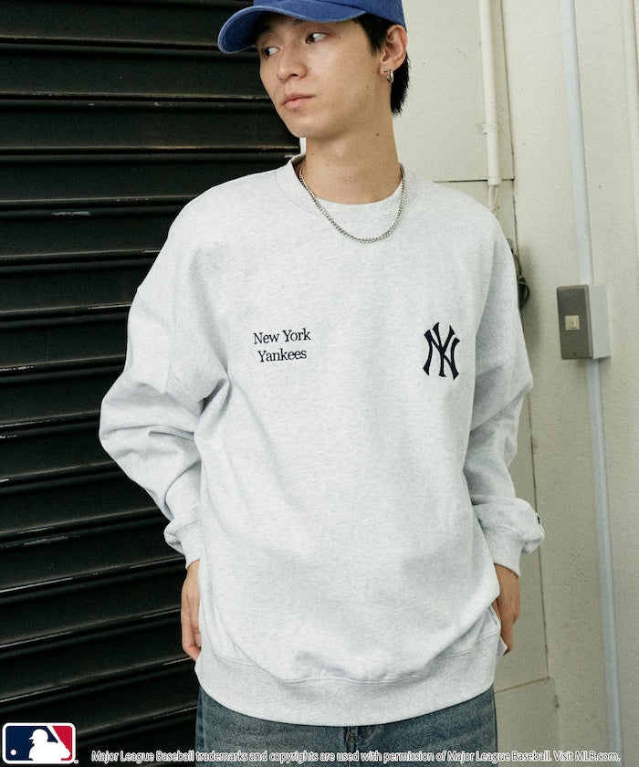 MLB X FREAK’S STORE / 刺繡圓領衫