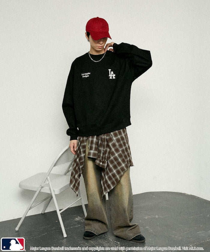 MLB X FREAK’S STORE / 刺繡圓領衫