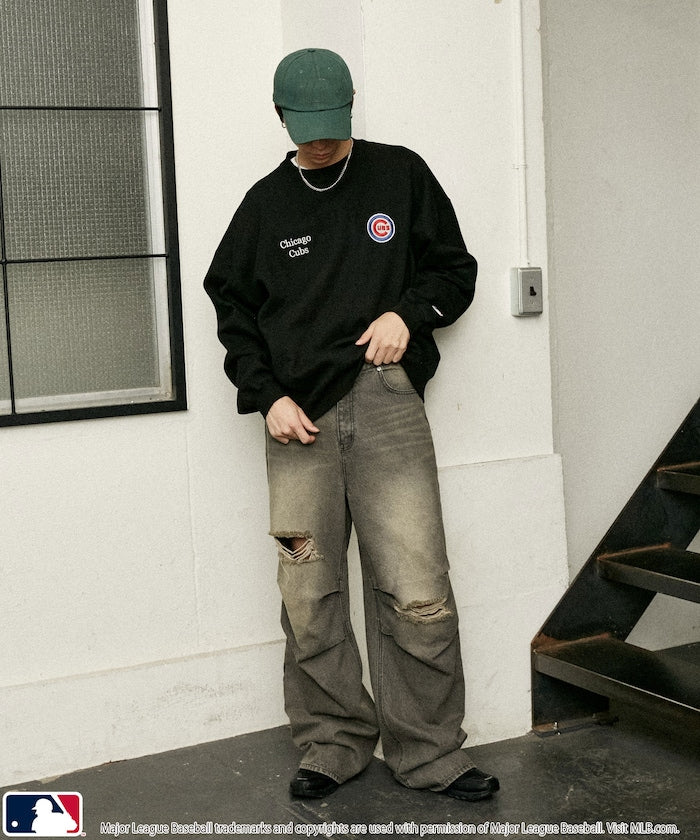 MLB X FREAK’S STORE / 刺繡圓領衫