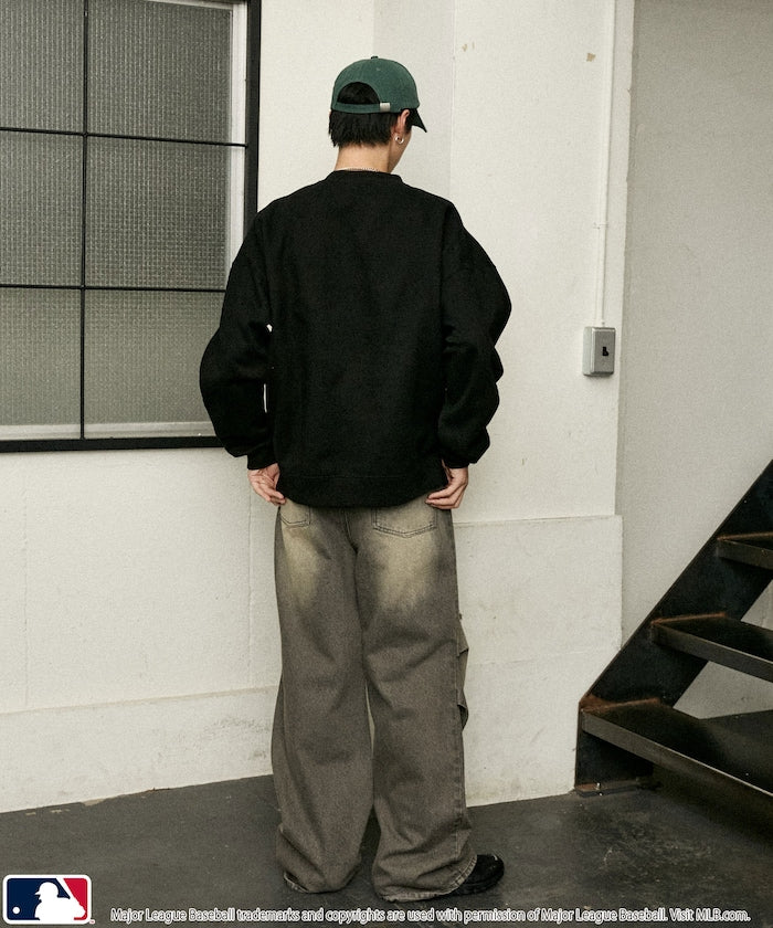 MLB X FREAK’S STORE / 刺繡圓領衫