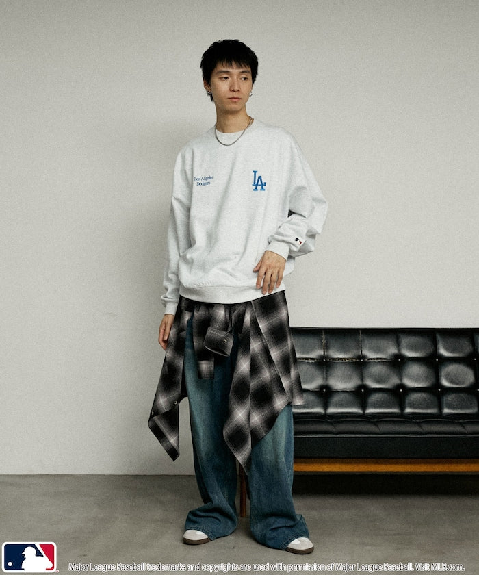 MLB X FREAK’S STORE / 刺繡圓領衫