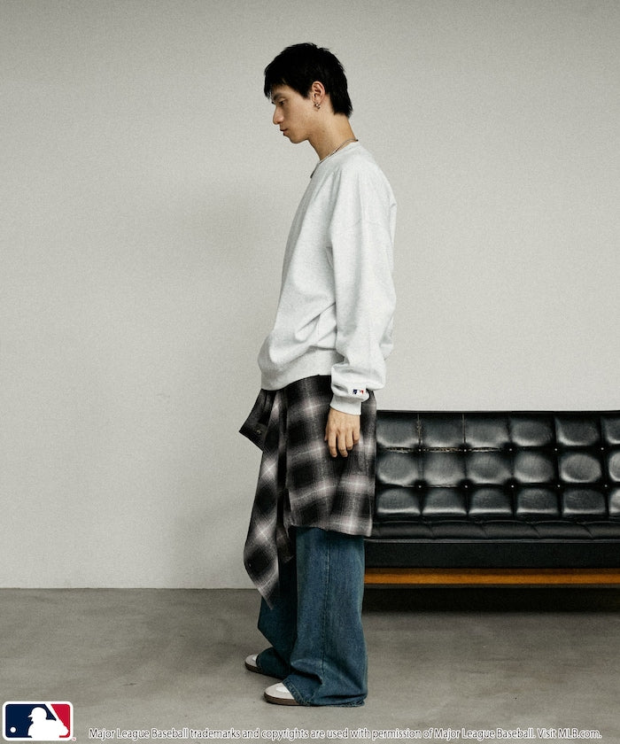 MLB X FREAK’S STORE / 刺繡圓領衫