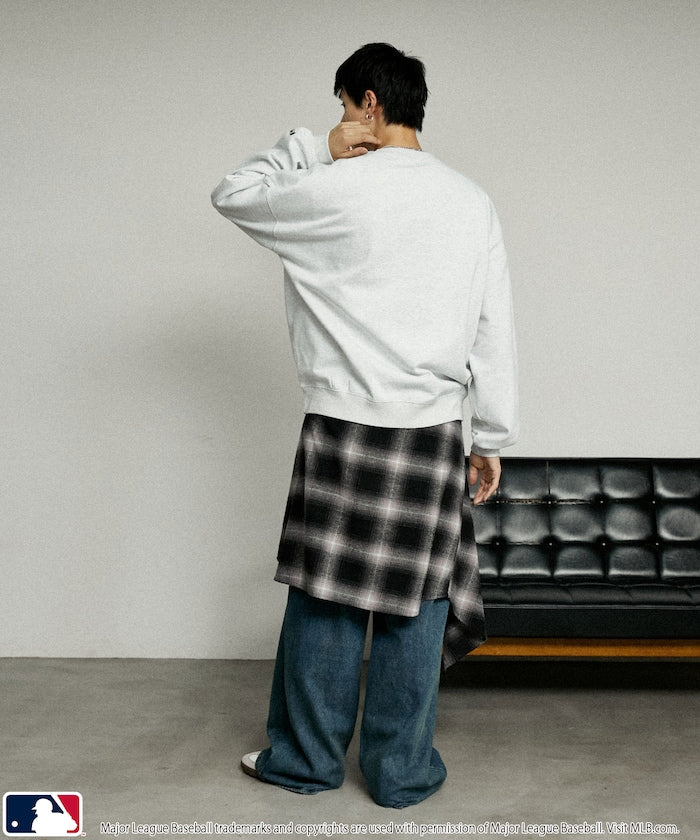 MLB X FREAK’S STORE / 刺繡圓領衫