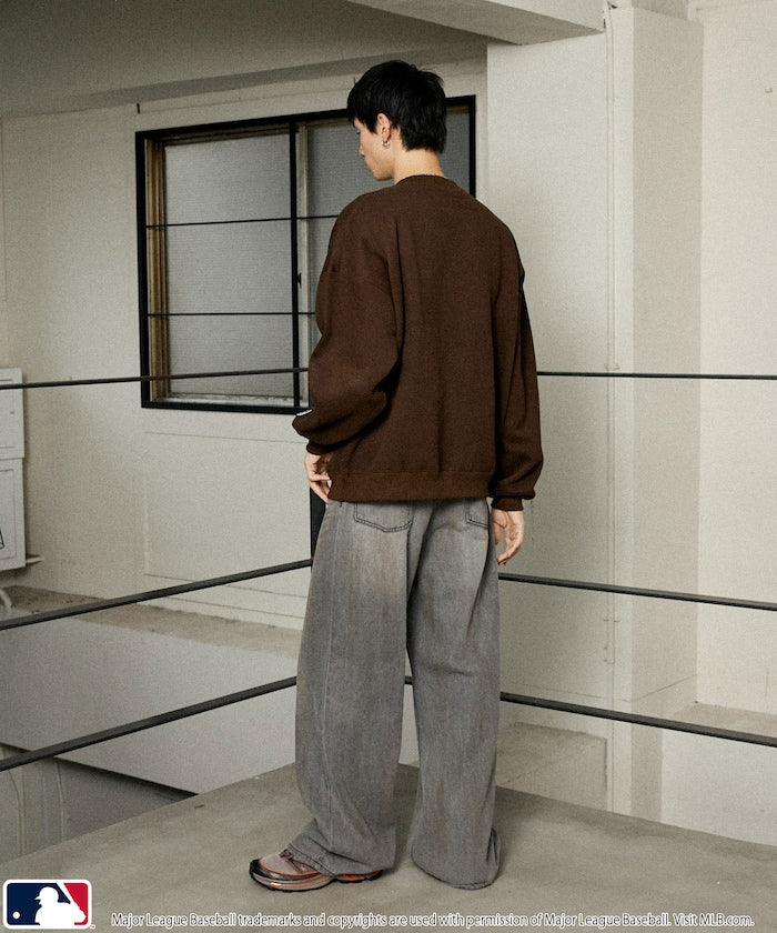 MLB X FREAK’S STORE / 刺繡圓領衫