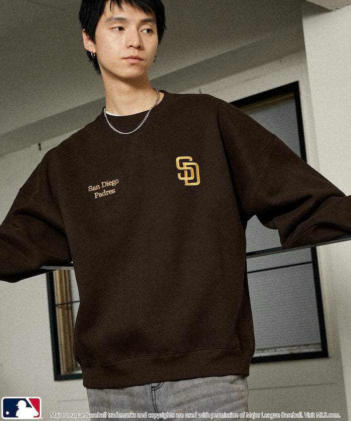 MLB X FREAK’S STORE / 刺繡圓領衫