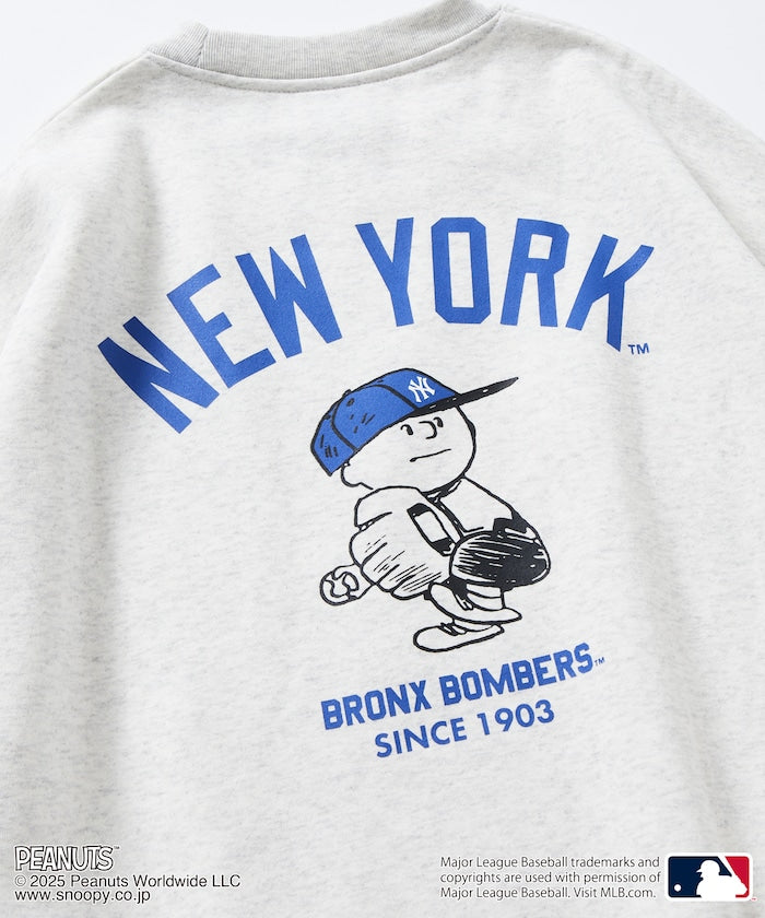 MLB × PEANUTS / YANKEES 圓領衫