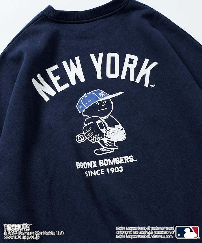 MLB × PEANUTS / YANKEES 圓領衫