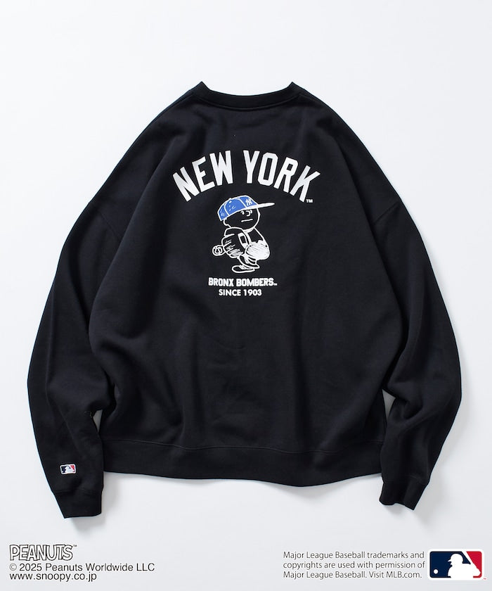 MLB × PEANUTS / YANKEES 圓領衫