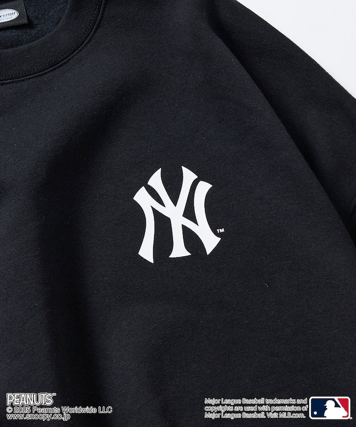 MLB × PEANUTS / YANKEES 圓領衫