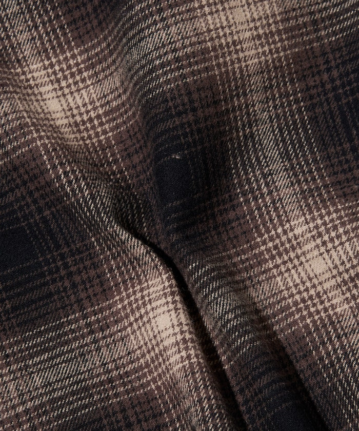 FREAK’S STORE / 漸層格紋 束口 襯衫