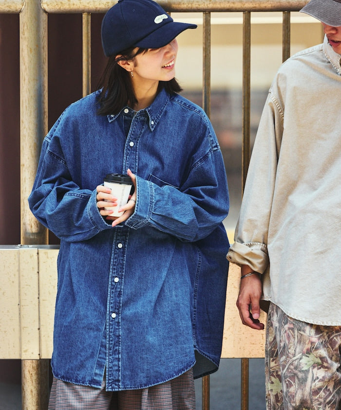 NAUTICA / 7oz 丹寧 BD 休閒襯衫