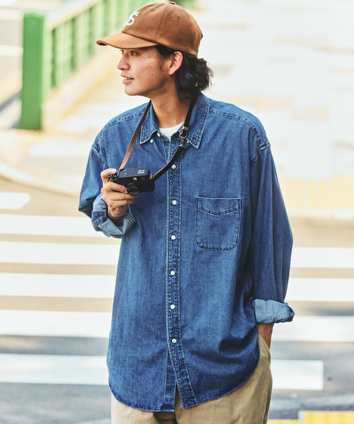 NAUTICA / 7oz 丹寧 BD 休閒襯衫